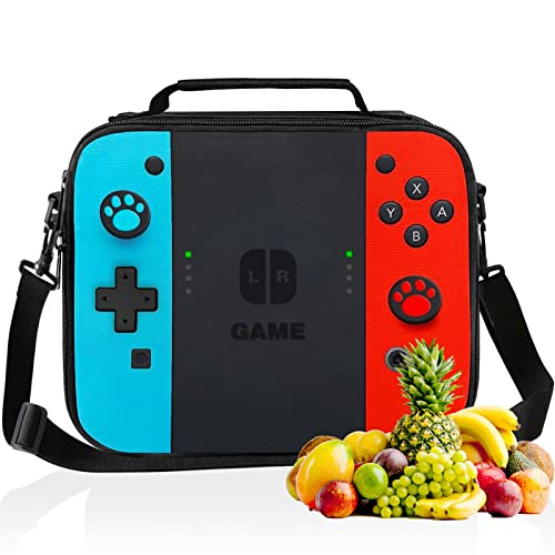 Game Lunch Bag for Work Office Travel Picnic Hiking Beach