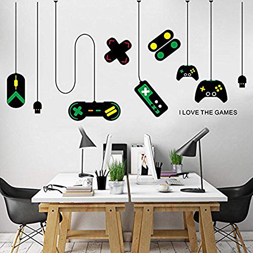 Gaming Wall Decals for Gamer Room Decor