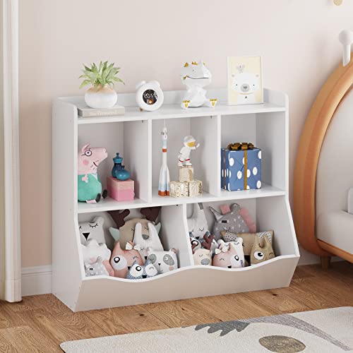 GAOMON Kids Bookshelf and Bookcase Toy Storage