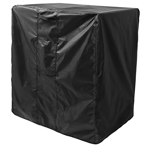 Garneck Air Conditioner Cover for Winter Outdoor Protection - Black