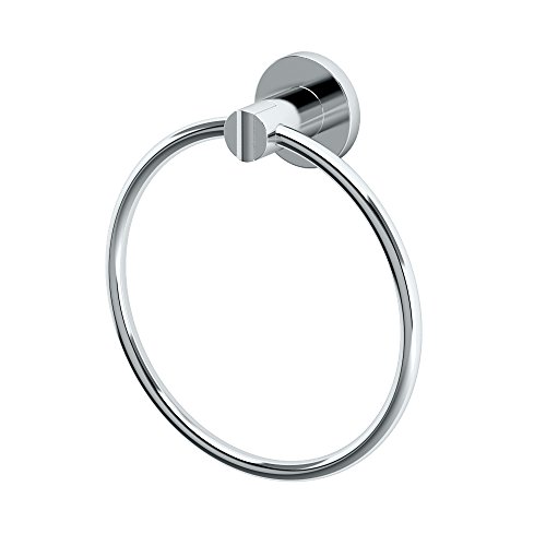 Gatco 4682 Channel Towel Ring, Full, Chrome