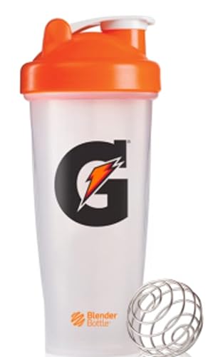 Gatorade Gym Shaker Bottle (28 oz) - Enhanced Mixing, Convenient Design