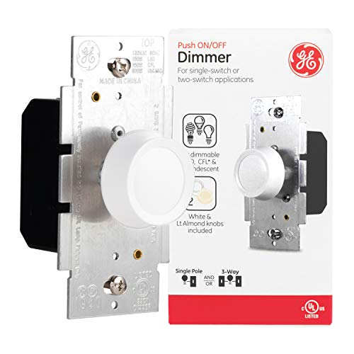 GE 3-Way Rotating Dimmer Switch