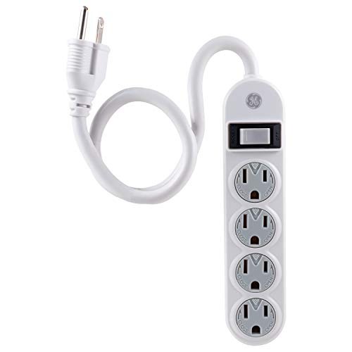 GE 4-Outlet Power Strip