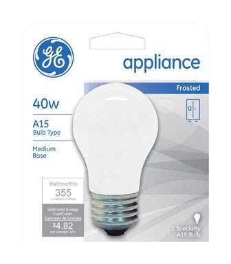 GE Appliance A15 Light Bulb