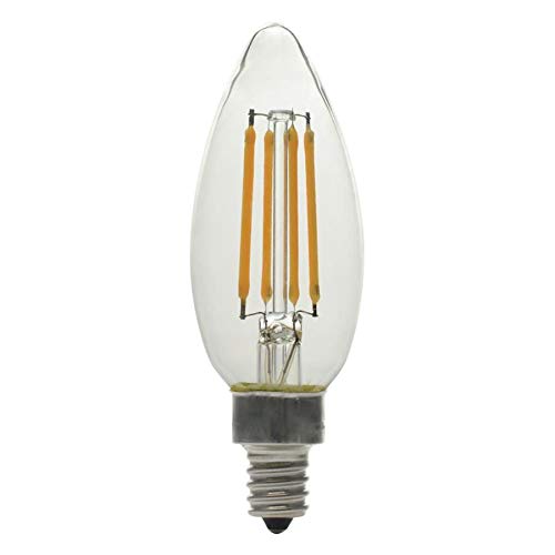 GE Vintage Soft LED Decorative Candelabra Antique Bulbs