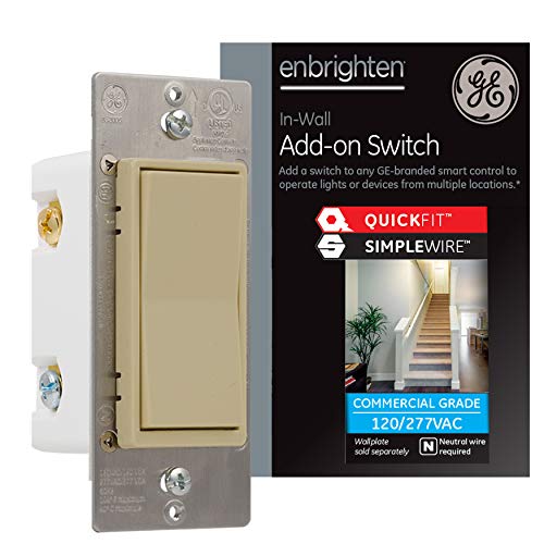 GE Enbrighten Add-On Switch with QuickFit and SimpleWire