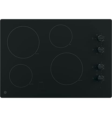 GE 30 Inch Smoothtop Electric Cooktop with 4 Radiant Elements
