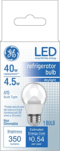 GE LED Refrigerator or Freezer Light Bulb