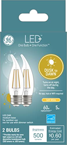 GE Lighting LED+ Dusk to Dawn Light Bulbs