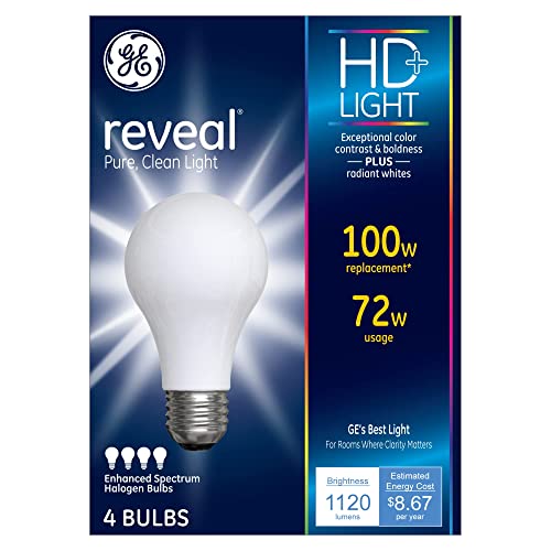 GE Lighting Soft White Reveal Halogen Bulb