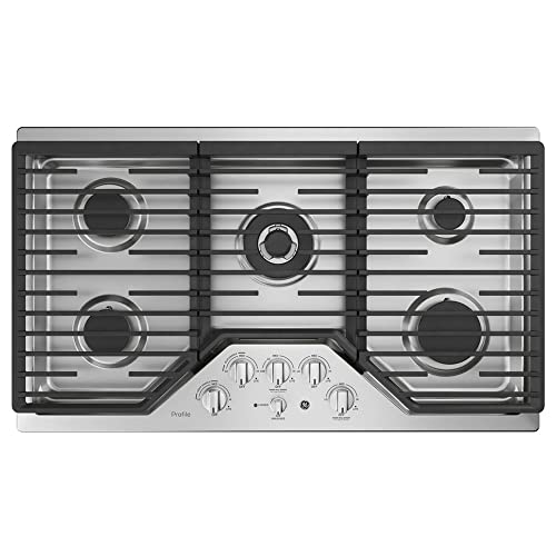 GE PGP9036SLSS Gas Cooktop