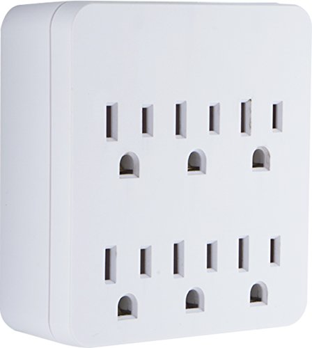 GE Pro 6-Outlet Extender Surge Protector