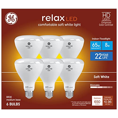 GE Relax 6-Pack LED Light Bulb