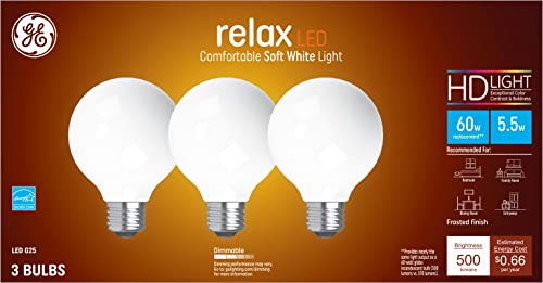 GE Relax LED Light Bulbs