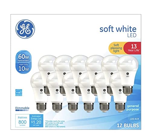 GE Soft White 60 Watt LED Light Bulbs