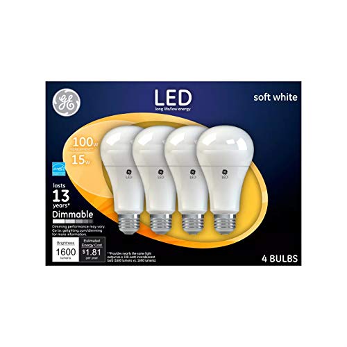 GE Soft White LED Light Bulbs