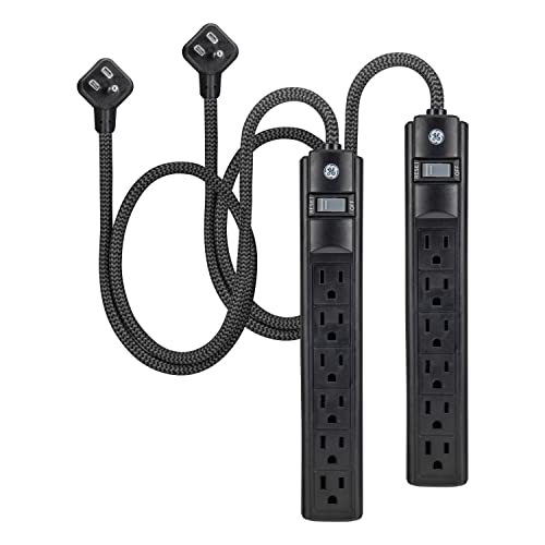 GE UltraPro 6-Outlet Surge Protector, 2 Pack