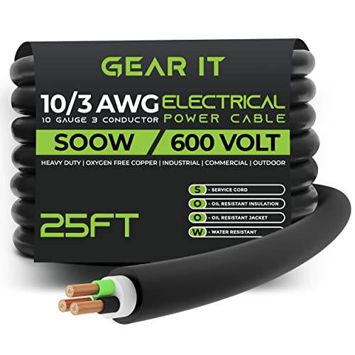 GearIT 10/3 Portable Power Cable