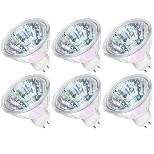 GECXGY MR16 Halogen Light Bulbs 50W, 6 Pack