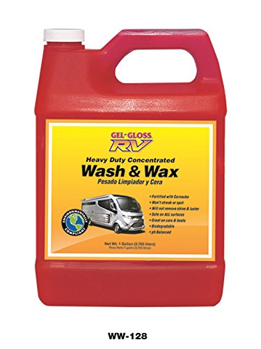 Gel-Gloss RV Wash and Wax - 128 oz.