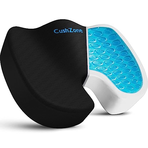 Benazcap Large Memory Seat Cushion for Office Chair Pressure Relief  Sciatica & Tailbone Pain Relief Memory Foam Firm Coccyx Pad for Long  Sitting, for