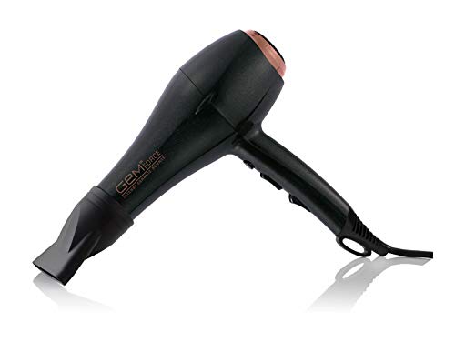 Gem Force Hair Dryer - Black/Rose Gold