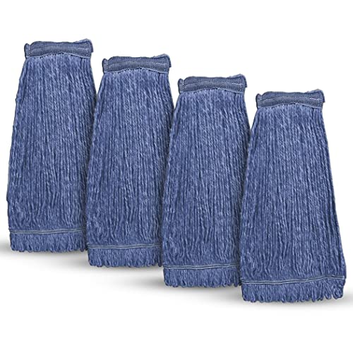 General Cleaning Mop Head Replacement - 4 Pack