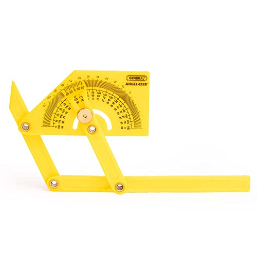 General Tools 29 Plastic Protractor - 0° to 180° , Yellow
