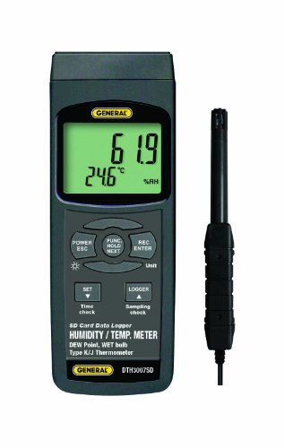 General Tools DTH3007SD Thermo-Hygrometer