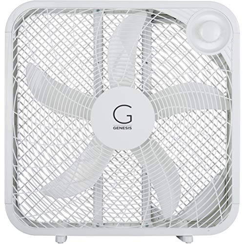 Genesis 20" Box Fan: Powerful Cooling Solution for Your Home