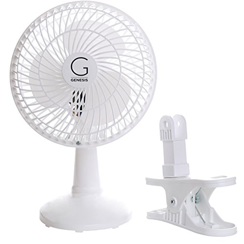 Genesis Clip Convertible Table-Top & Clip Fan