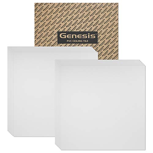 Genesis Smooth Pro White Ceiling Tiles