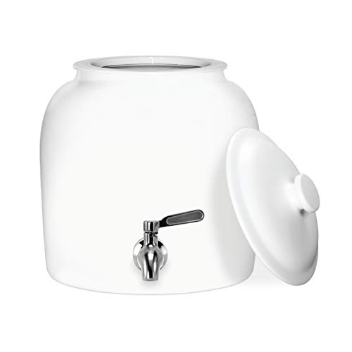 Geo Sports Porcelain Ceramic Crock Water Dispenser