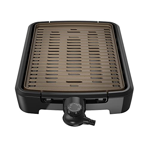 George Foreman Smokeless Indoor Grill - Party Size, Black