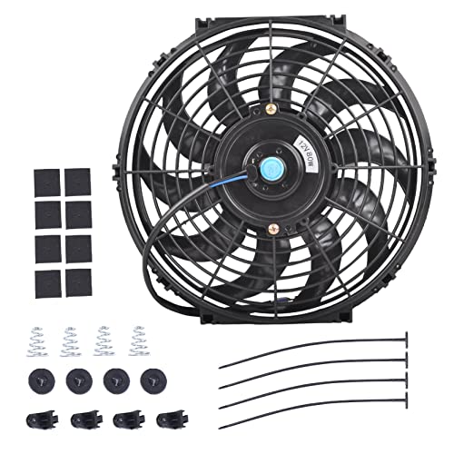 GESEXI 12 Inch Slim Radiator Cooling Fan