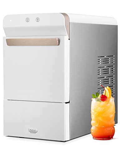 Mueller Nugget Ice Maker Machine, Quietest Heavy-Duty Countertop Ice  Machine, 30 lbs of Ice per Day, Compact Portable Ice Cube Maker, 3 QT Water