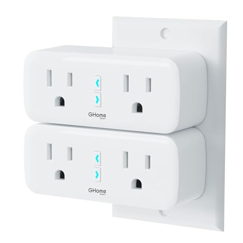GHome Smart Mini Plug, Wi-Fi Outlet Extender Surge Protector