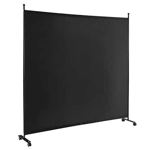 Giantex 6Ft Tall Room Divider with Rollers