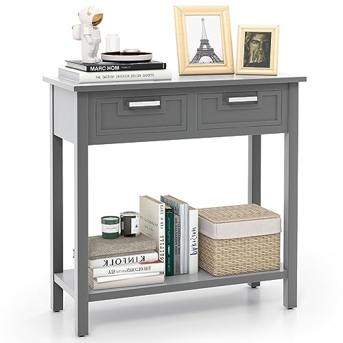 Giantex Console Table with Drawers - Stylish and Functional