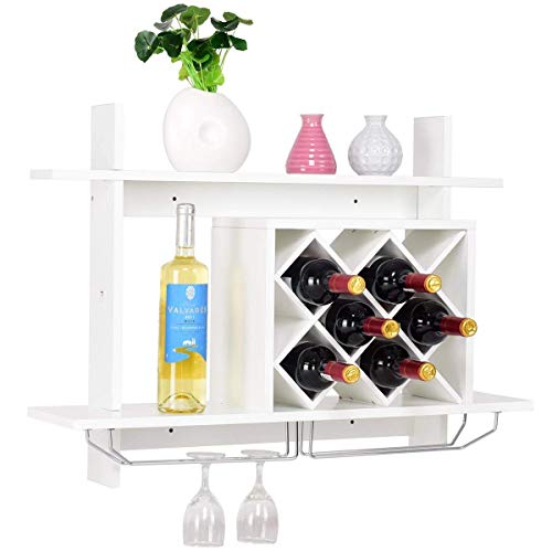 Giantex Wall Mounted Wine Rack