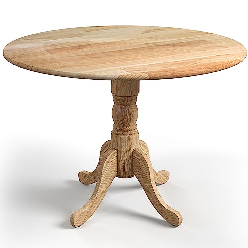 Giantex 40" Round Wooden Dining Table