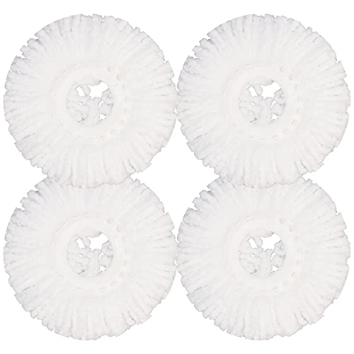 GIBTOOL 4 Pack Spin Mop Head Replacement