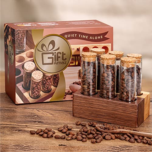 GiftAmaz Glass Coffee Beans Storage Containers