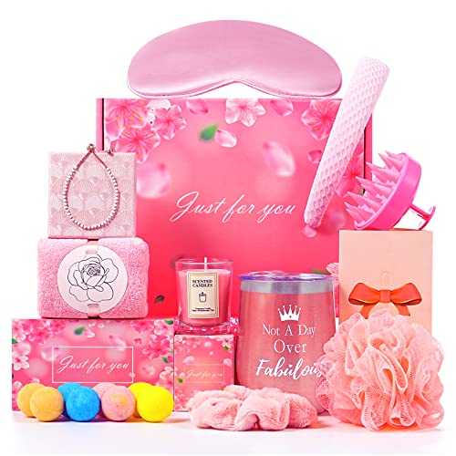 Gifts for Women, Mom, Get Well Soon Gifts Self Care Spa Gifts Baskets for Her Sister Wife Best Friends Female Unique Gift Ideas Set Care Package for Women Who Have Everything