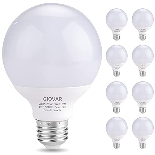 GIOVAR LED Globe Light Bulbs