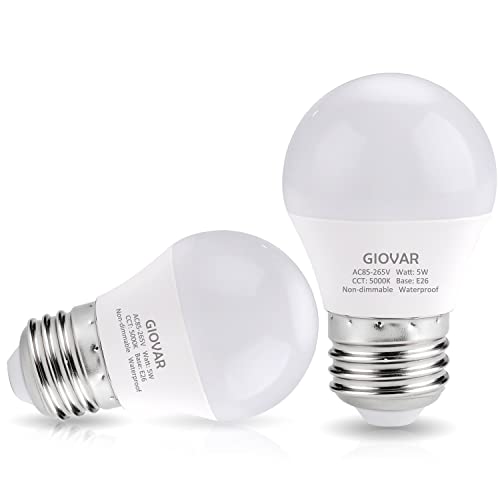 GIOVAR LED Refrigerator Light Bulbs