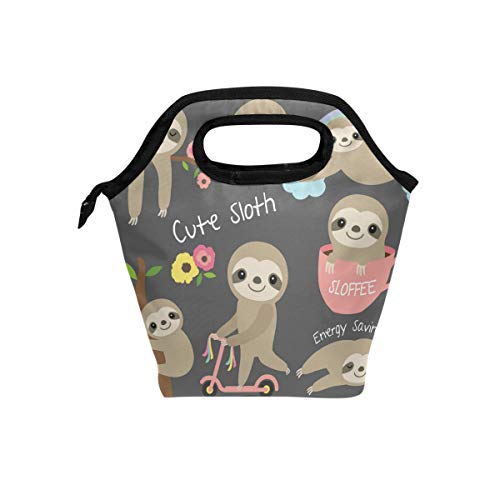 Girls Sloth Lunch Box - Stylish and Functional Storage Solution