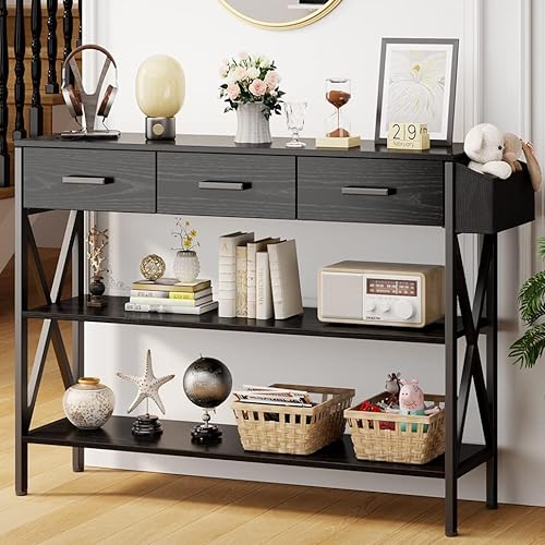 Gizoon 47" Console Table with 3 Drawers
