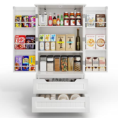 Gizoon 47" Kitchen Pantry Storage Cabinet